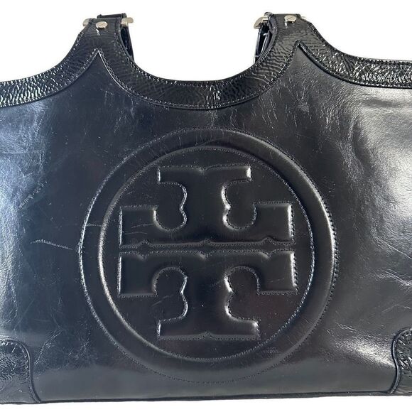 Tory Burch Bombe Leather Tote - Picture 2 of 9
